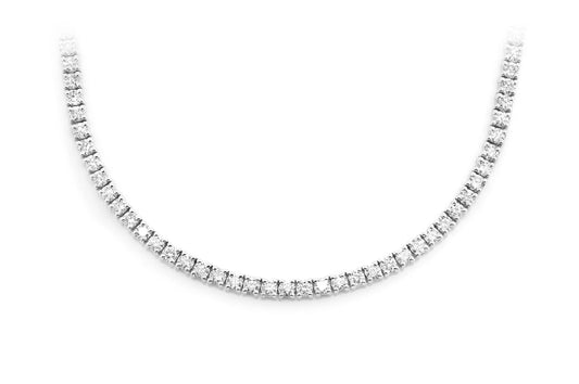 20 POINTER (4MM) LAB GROWN Tennis Necklace