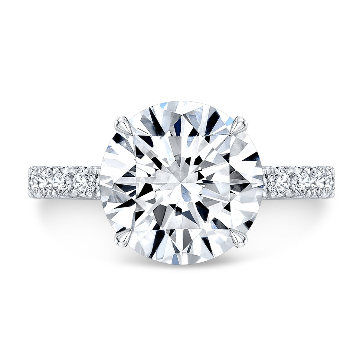 Round Shape Lab Grown RIng