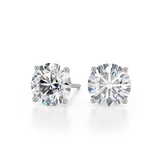 5.00ct.tw Lab Grown Stud Earrings