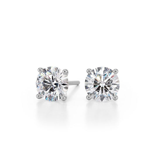 3.00ct.tw Lab Grown Stud Earrings