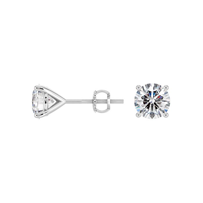 3.00ct.tw Lab Grown Stud Earrings