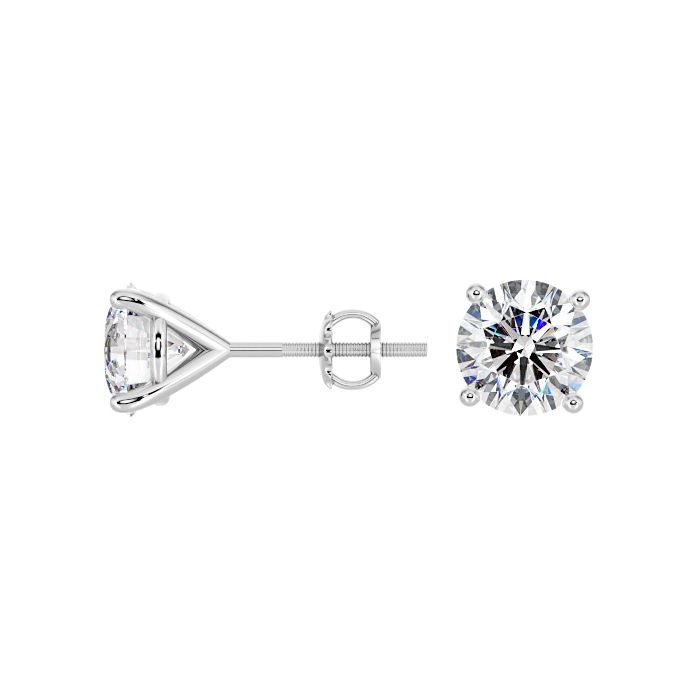 4.00ct.tw Lab Grown Stud Earrings